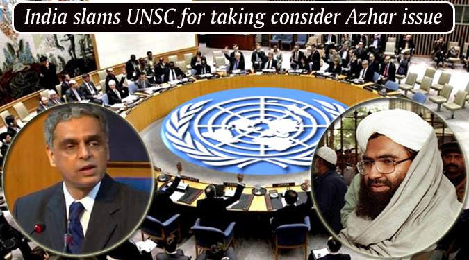 India slams UNSC for taking months to consider Azhar issue