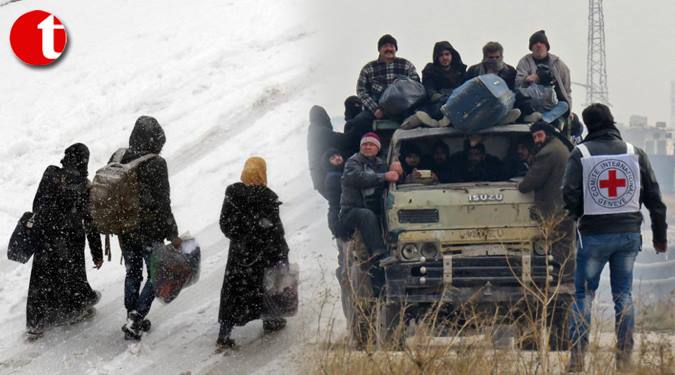 Aleppo evacuations in heavy snow end brutal war chapter
