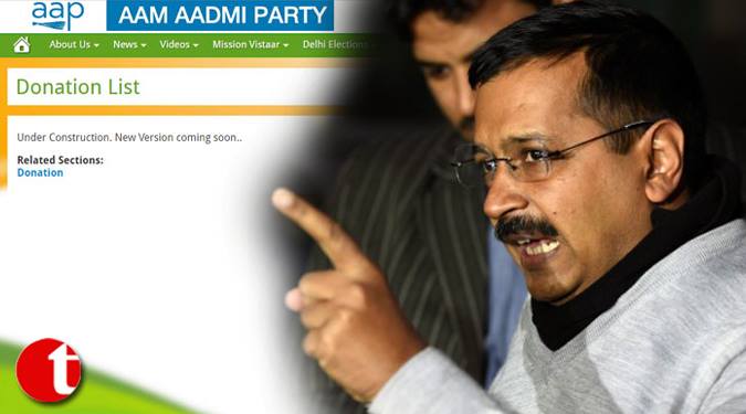 Government is harassing the party and targeting its donors: Kejriwal