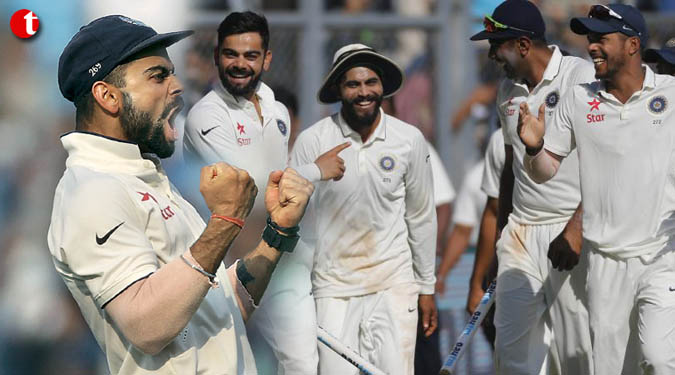 Kohli describes Test win “sweetest” in recent times