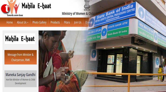 Mahila E-haat ties up with India Post, SBI