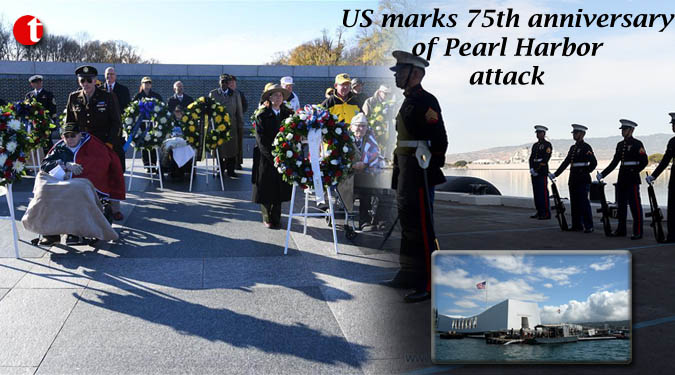 US marks 75th anniversary of Pearl Harbor attack