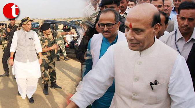 Govt. will do everything to Country’s integrity and Security: Rajnath