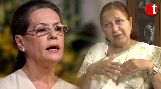 Sonia met Sumitra Mahajan over the demonetisation issue