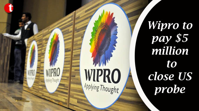 Wipro to pay $5 million to close US probe