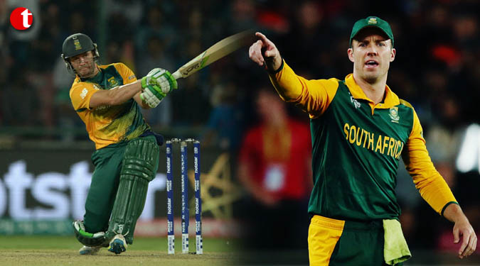 My main aim is to get to that 2019 World Cup: AB de Villiers