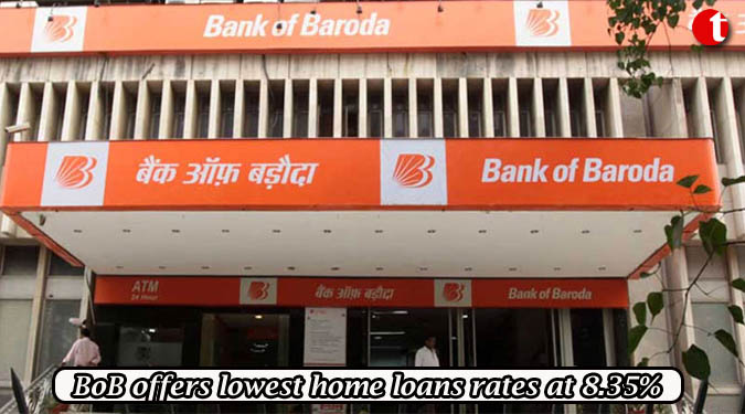 BoB offers lowest home loans rates at 8.35%