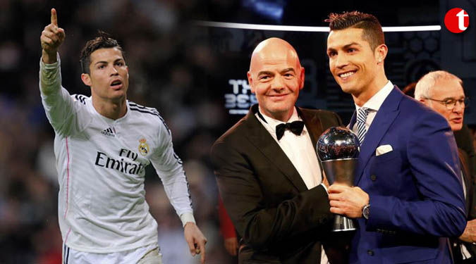 Ronaldo wins FIFA’s Player of the Year Award