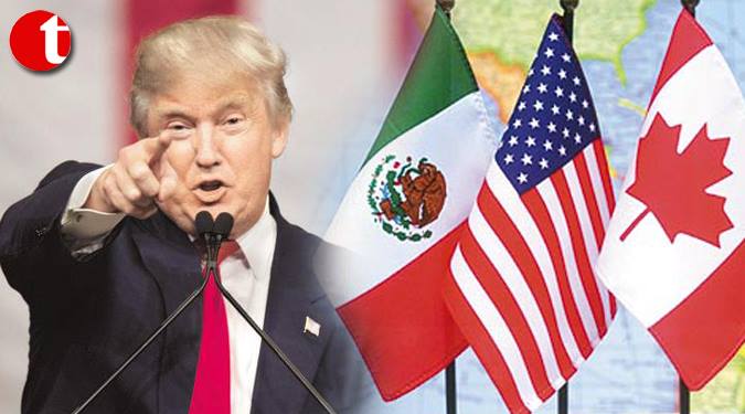 Trump vows to 'start renegotiating' NAFTA with Mexico, Canada