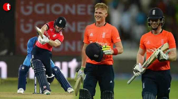 Captain Morgan leads England to resounding win in 1st T20 International