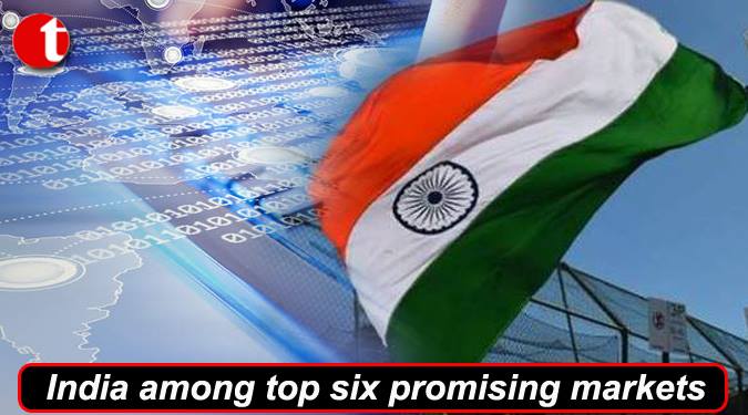India among top six promising markets, but slips one notch