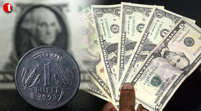 Rupee softens 10 paise against dollar