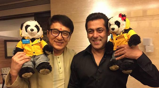 When Salman Khan met Jackie Chan