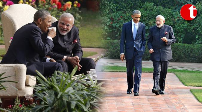 Obama thanks PM Modi for strengthening Indo-US ties