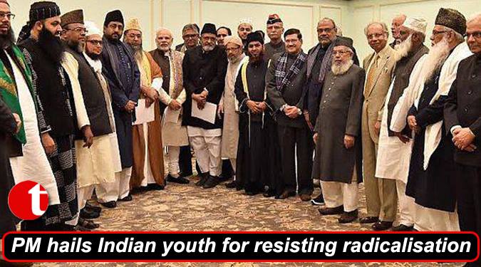 PM hails Indian youth for resisting radicalization
