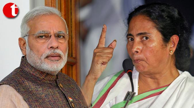 Mamta accused Modi of using CBI, ED & IT dept. against her