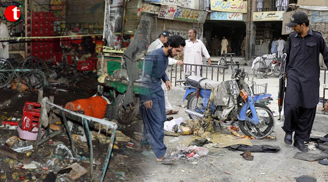 Pakistan blast: 4 security personnel, 2 others injured