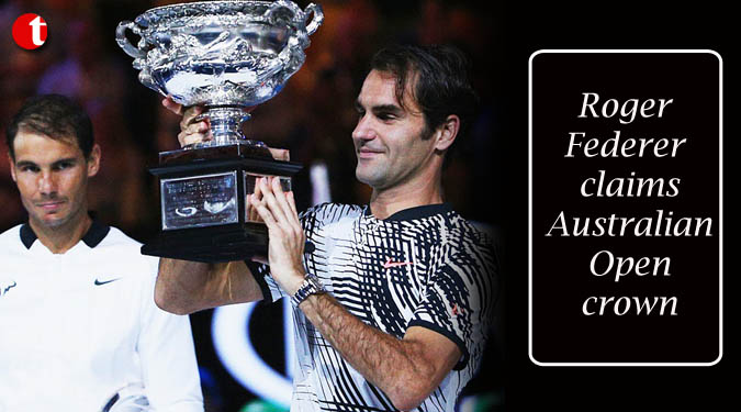 Roger Federer claims Australian Open crown