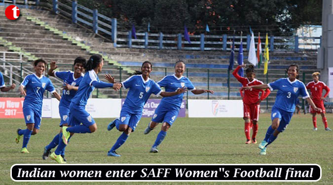 Indian women enter SAFF Women”s Football final