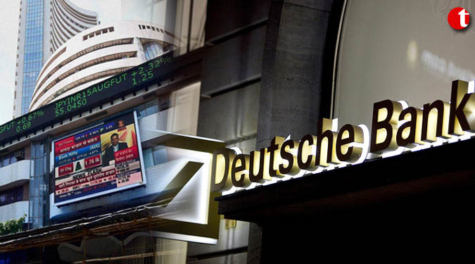 Sensex to touch 29,000 by Dec this year: Deutsche Bank