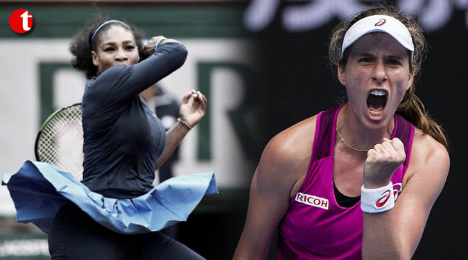Serena brushes aside Konta to reach Australian Open semis