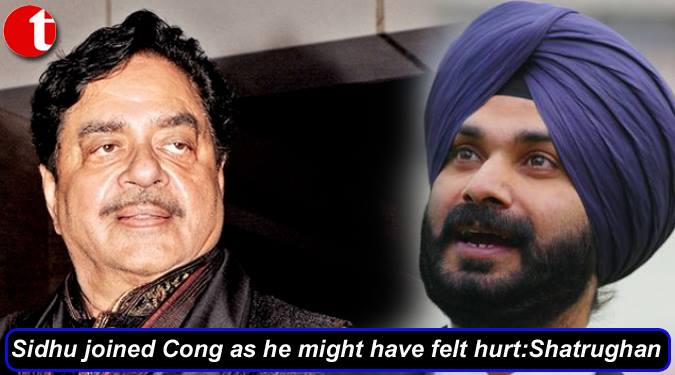 Sidhu joined Congress as he might have hurt: Shatrughan Sinha