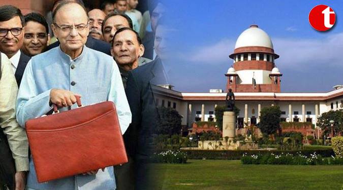 SC hear a plea seeking postponement of Union Budget