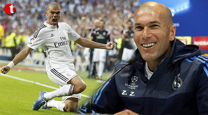 Zidane wants defender Pepe to sign new Madrid deal