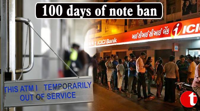 100 days of Note ban