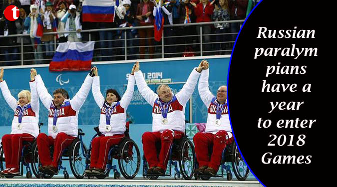 Russian paralympians have a year to enter 2018 Games