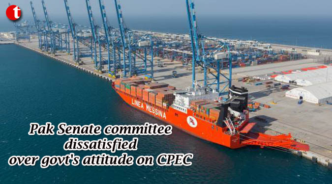 Pak Senate committee dissatisfied over govt’s attitude on CPEC