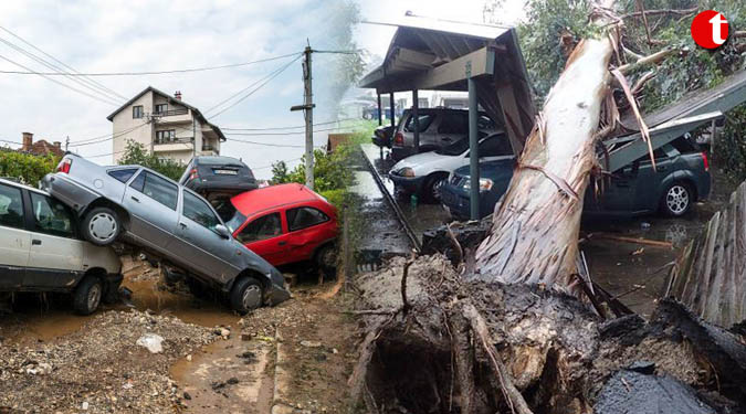 1 dead, others stranded as storm lashes California