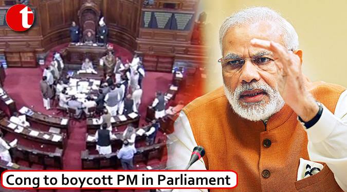 Congress to boycott PM in Parliament over ‘Raincoat Jibe’