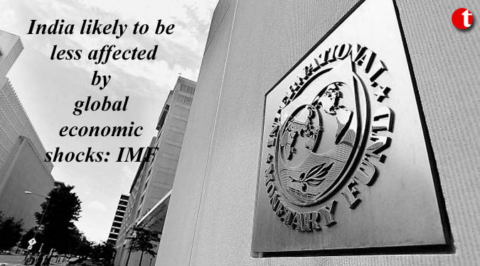 India likely to be less affected by global economic shocks: IMF