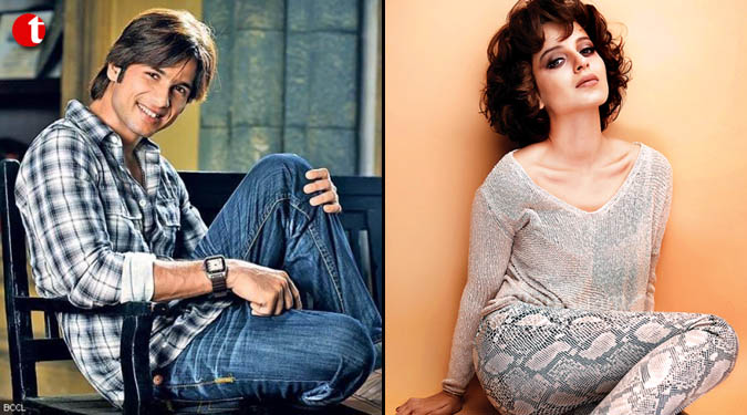 Kangana on tiff with Shahid: There's nothing like that