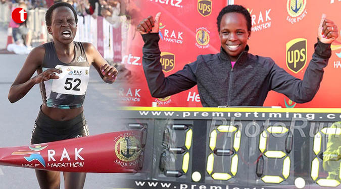 Kenya’s Jepchirchir breaks World Half Marathon record in UAE