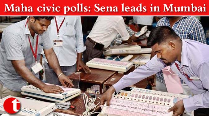 Maharashtra civic polls: Sena leads in Mumbai