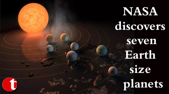 NASA discovers seven Earth size planets