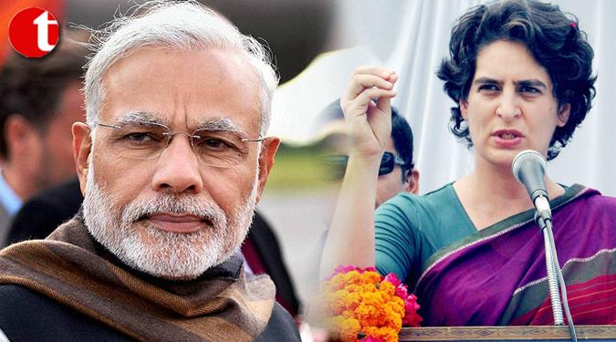 UP does’nt need an Outsider: Priyanka over Modi