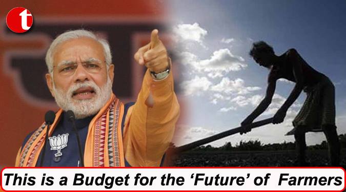 This is a Budget for the ‘Future’ of Farmers: PM Modi
