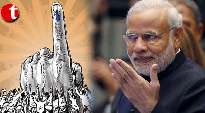 PM Modi urged Voters to Cast their Votes