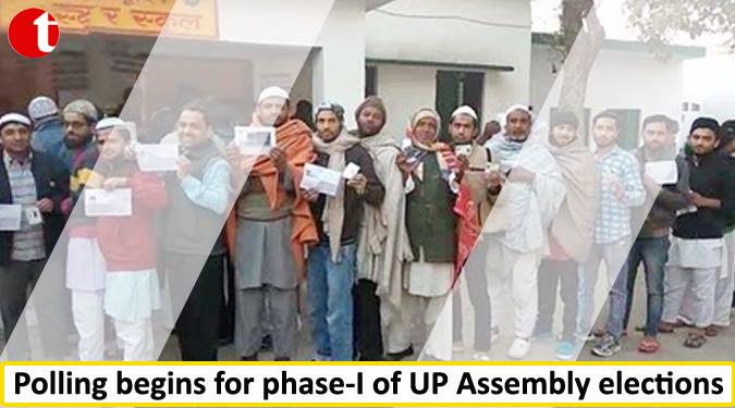Polling begins for phase-I of UP Assembly Election