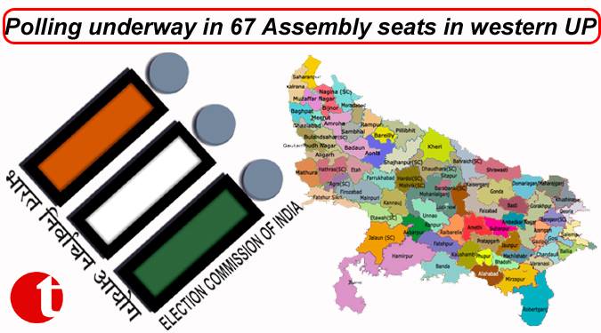 Polling underway in 67 assembly seats in Western UP