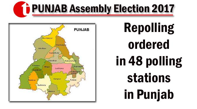 Repolling ordered in 48 polling stations in Punjab