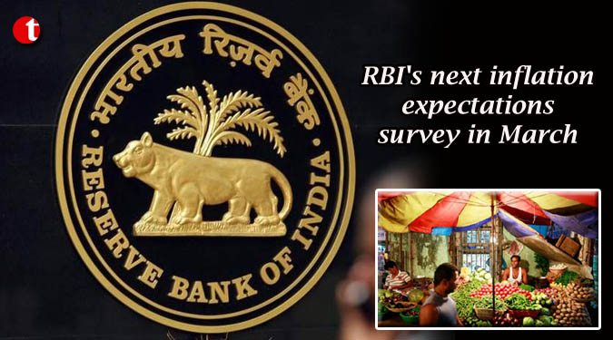 RBI's next inflation expectations survey in March