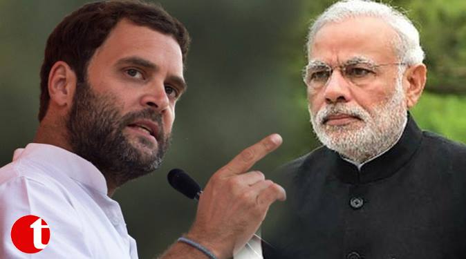 Rahul hits back at modi, mocking the tragedy of Uttrakhand earthquake