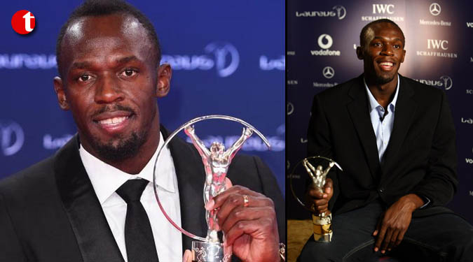 Bolt wins Laureus ‘Sportsman of the Year’ award