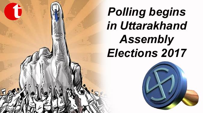 Polling begins in Uttrakhand Assembly Election peacefully