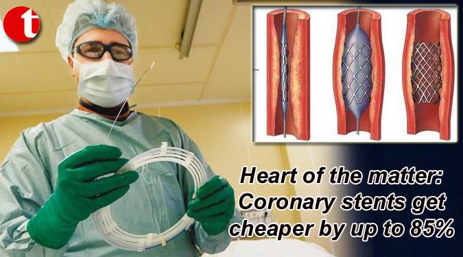 Heart of the matter: coronary stents get cheaper by up to 85%