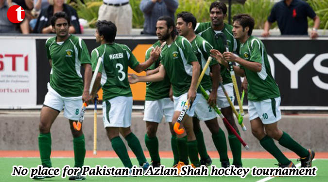 No place for Pakistan in Azlan Shah hockey tournament